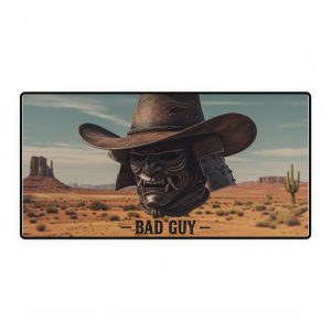 Copy of Copy of Sunset Cowboy Desk Mat, Western Home Office Decor, Gaming Desk Accessory, Unique Gift for Horse Lovers, Rustic Style Work Space